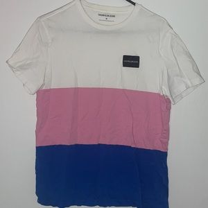 THROWBACK PACK: Mens Medium Shirts from Calvin Klein, Nautica, Guess, Santa Cruz
